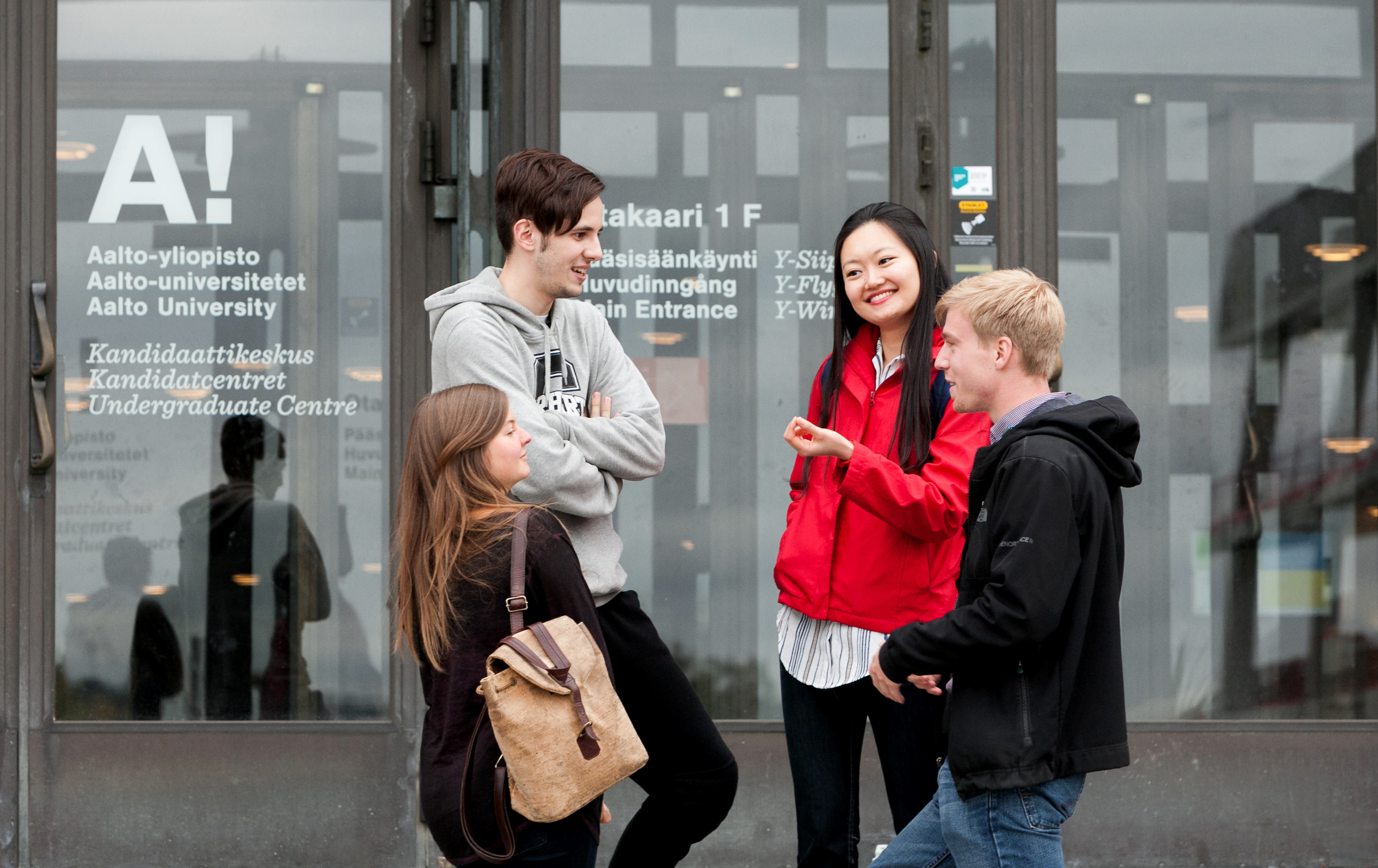 Students at Aalto University